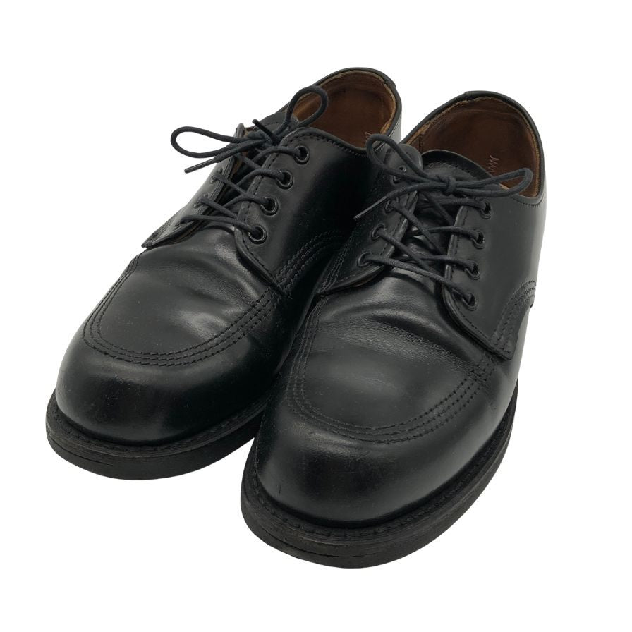 レッドウィング 9201 ガレージマン Uチップ ダービー カーフ ブラック サイズUS6.5D メンズ REDWING 約24.5cm【AFD9】