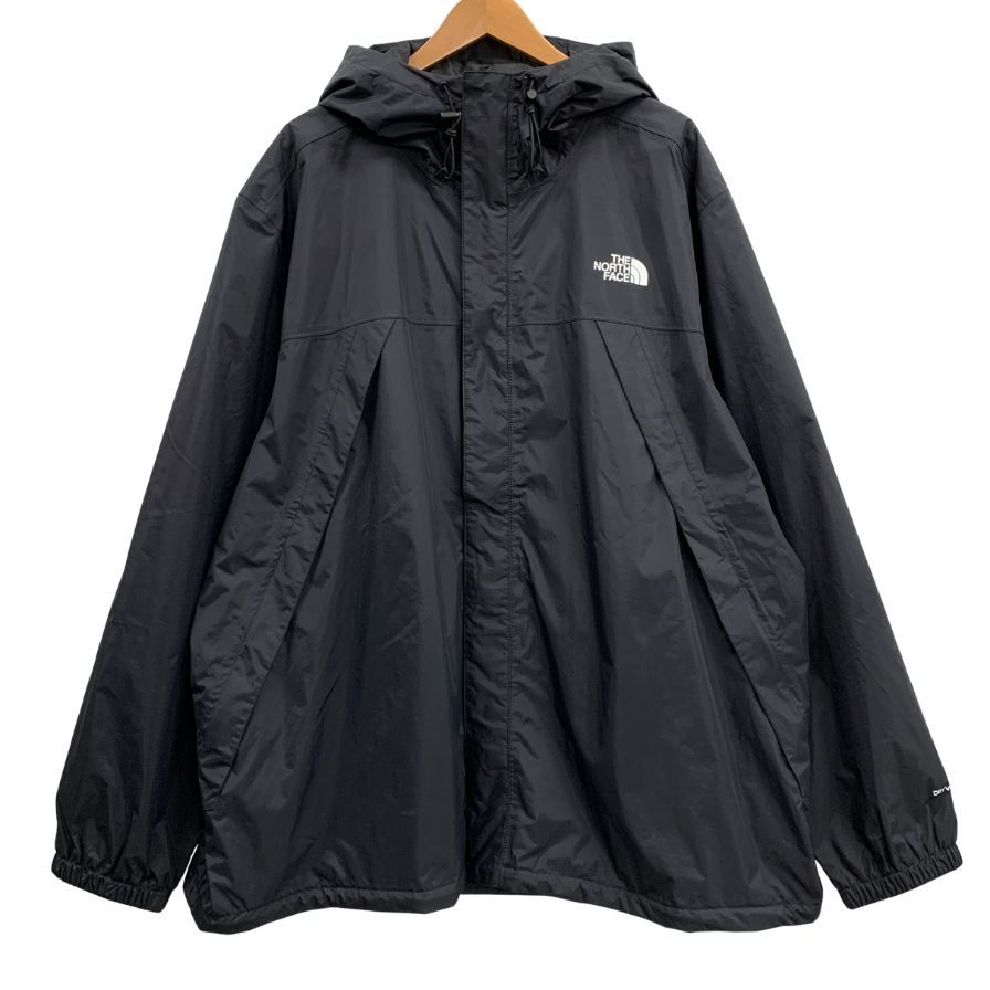 美品◆ノースフェイス マウンテン パーカー USA メンズ XXXL ブラック THE NORTH FACE 【AFA9】