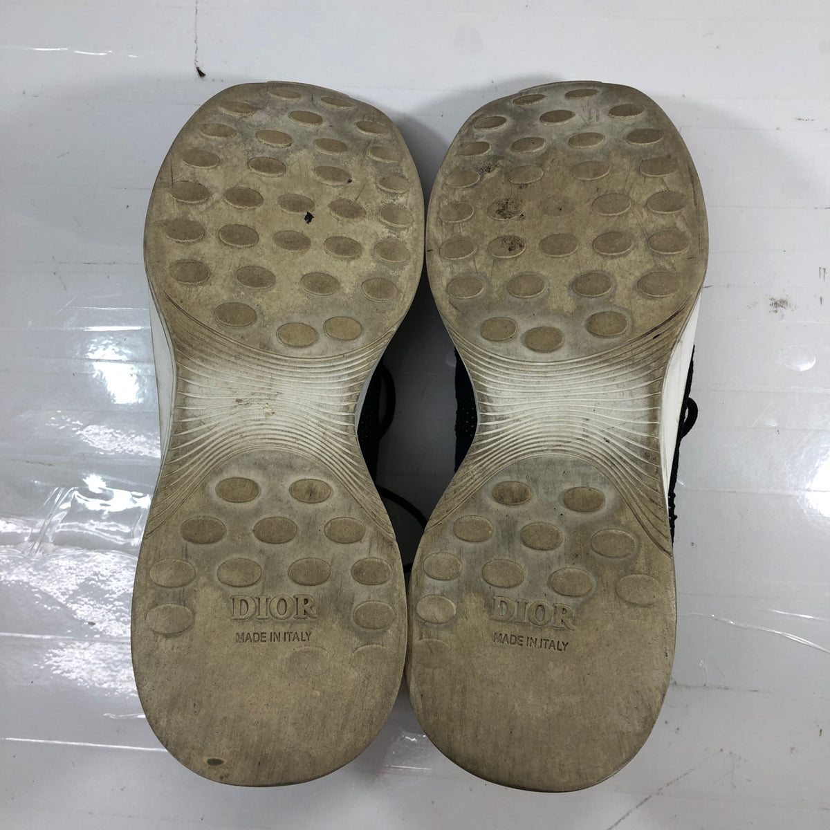 ディオール オム スニーカー B25 メッシュ ブラック メンズ サイズ41 21ELS DIOR HOMME 約26.0cm【AFC30】