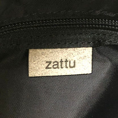 ザッツ ショルダーバッグ マイクロファイバー スエード ブラック Zattu【AFE1】