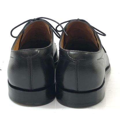 ジョンロブ レザーシューズ 2ホール ダービー プレーントゥ グッドウッド 外羽根 ブラック メンズ サイズ 5E JOHN LOBB GOODWOOD 約24.0cm【AFC29】