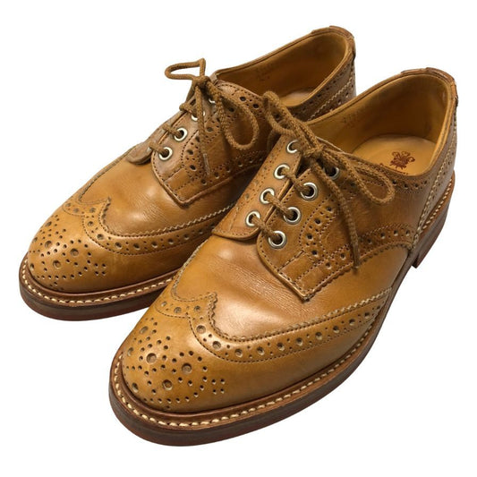 トリッカーズ レザーシューズ バートン サイズUK8 エイコンアンティーク ダイナイトソール M5633 Tricker's BOURTON ACORN ANTIQUE DAINITE SOLE ビジネスシューズ 約26.5cm【LA】【中古】