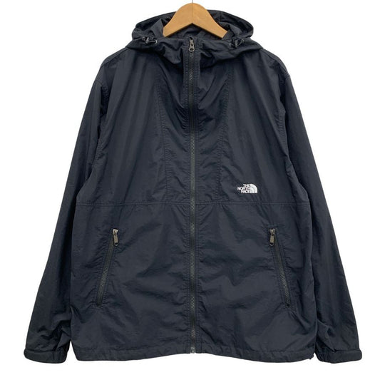 極美品◆ザ ノースフェイス コンパクトジャケット NP72230 メンズ ブラック サイズXL THE NORTH FACE 【AFB45】