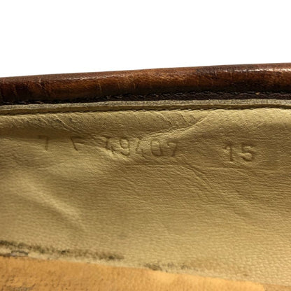 パラブーツ コインローファー ランス メンズ サイズ7F ブラウン Paraboot REIMS 約25.5cm【AFC3】