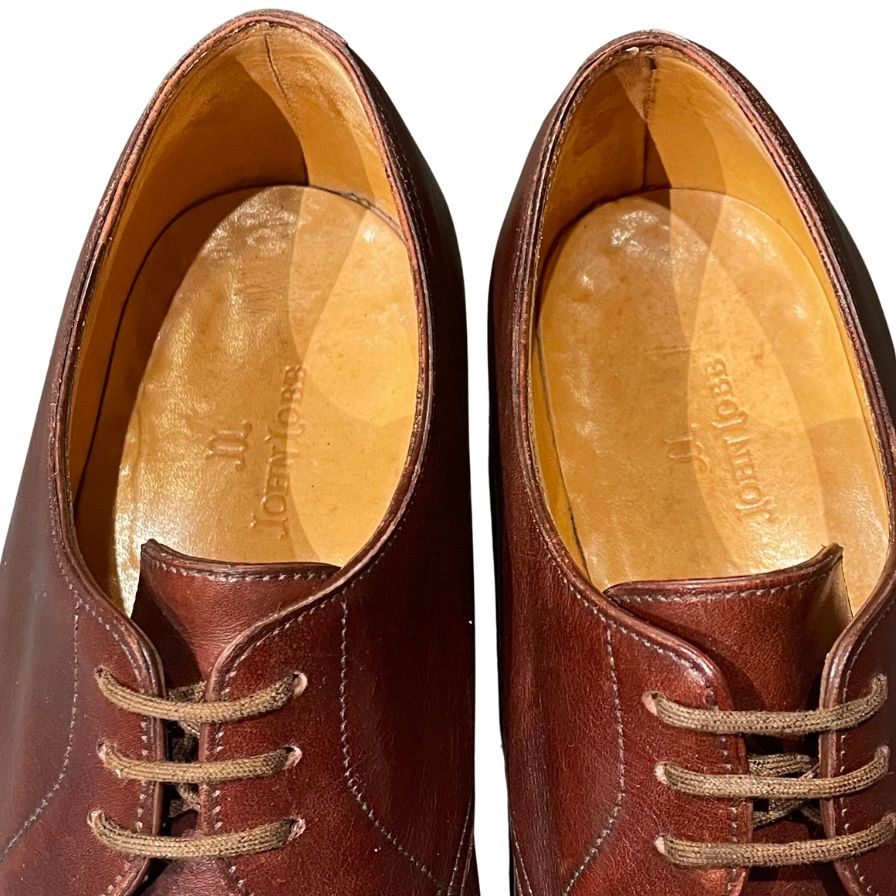 ジョンロブ デッキシューズ ブラウン 6E JOHN LOBB レザーシューズ John Lobb】ジョンロブ ビジネスシューズ ブラウン（茶系