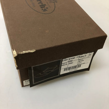 チャーチ チェットウィンド フルブローグ カーフ ダークブラウン サイズ6ハーフ Church ビジネスシューズ 約24.5cm【LA】【中古】