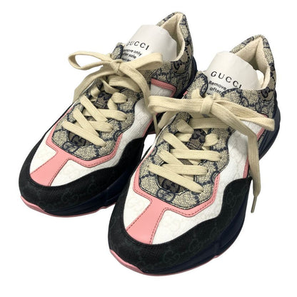グッチ ローカットスニーカー ライトン GGスプリーム マルチカラー レディース サイズ36 GUCCI 約23.0cm【AFD14】