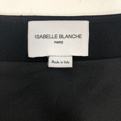 イザベル ブランシュ ラップスカート ブラック レディース サイズXXS Isabelle Blanche【AFB51】