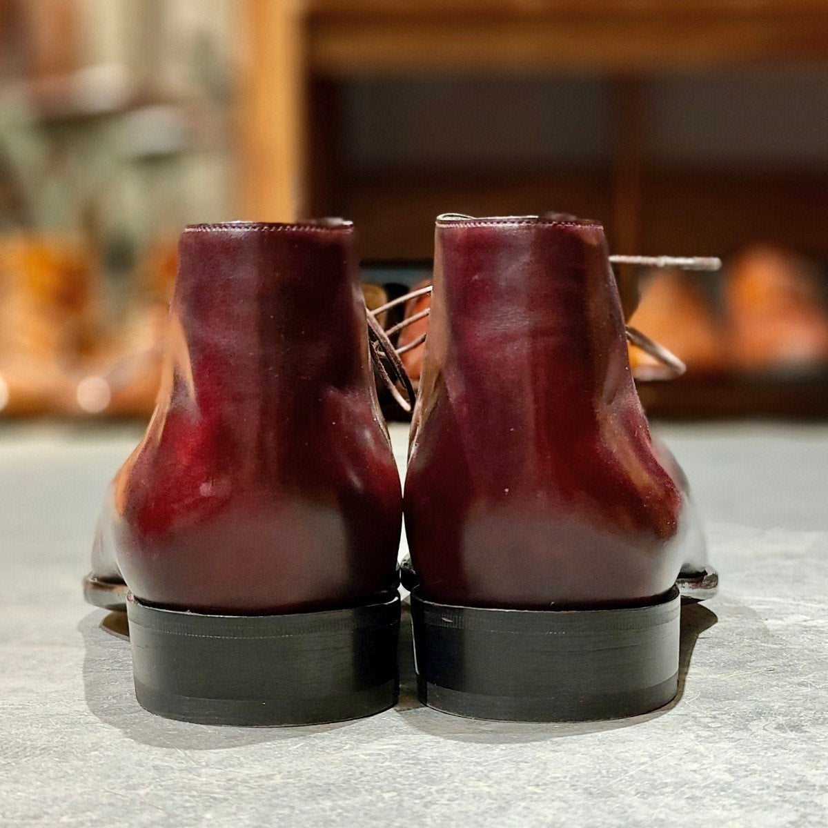 ジョンロブ レザーシューズ フォーウィ 2015イヤーモデル カーフ ブラック UK11E メンズ 革靴 JOHN LOBB FOWEY CALF ビジネスシューズ 約29.5cm【LA】【中古】