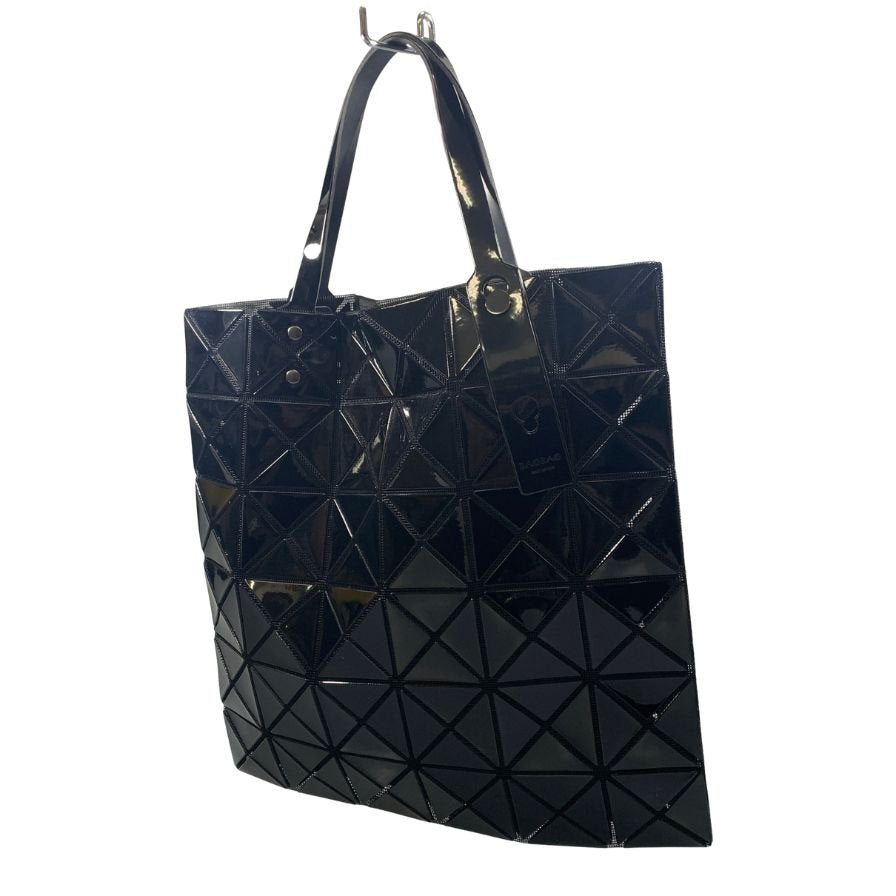 バオバオイッセイミヤケ ルーセント PVC トートバッグ ブラック BAO BAO ISSEY MIYAKE【AFE10】