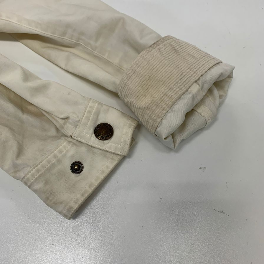 中古◆ポロ ラルフローレン ハンティングジャケット 90年代 ホワイト レディース サイズ7 Polo Ralph Lauren 【AFB45】