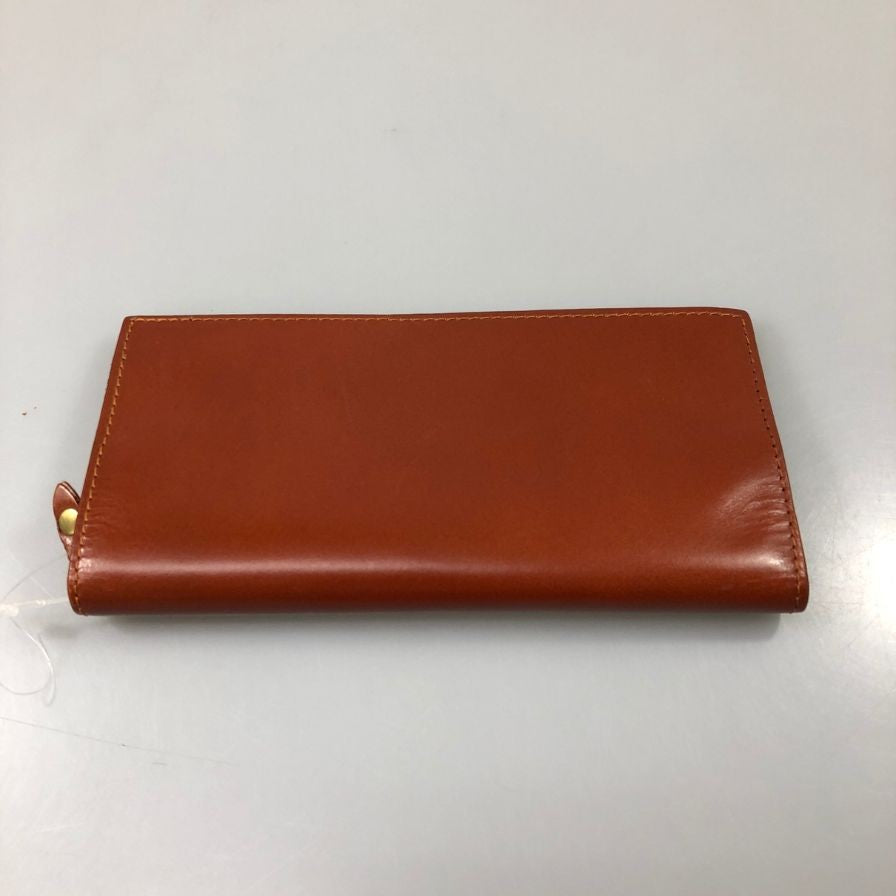 グレンロイヤル 長財布 二つ折り財布 ブライドルレザー 赤茶 GLENROYAL【AFI1】