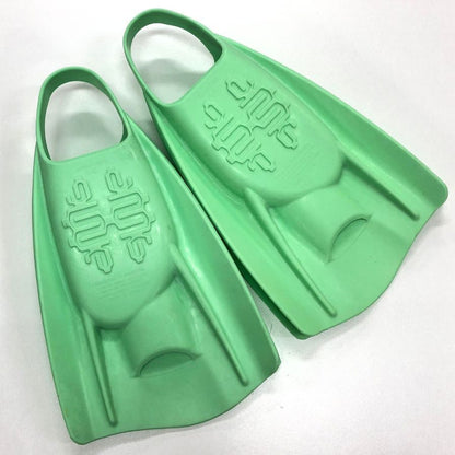 ソルテック フィン ハイドロテック2フィン ソフトタイプ グリーン系 ユニセックス サイズ4-5 soltec swim Hydro【AFI19-2】【中古】