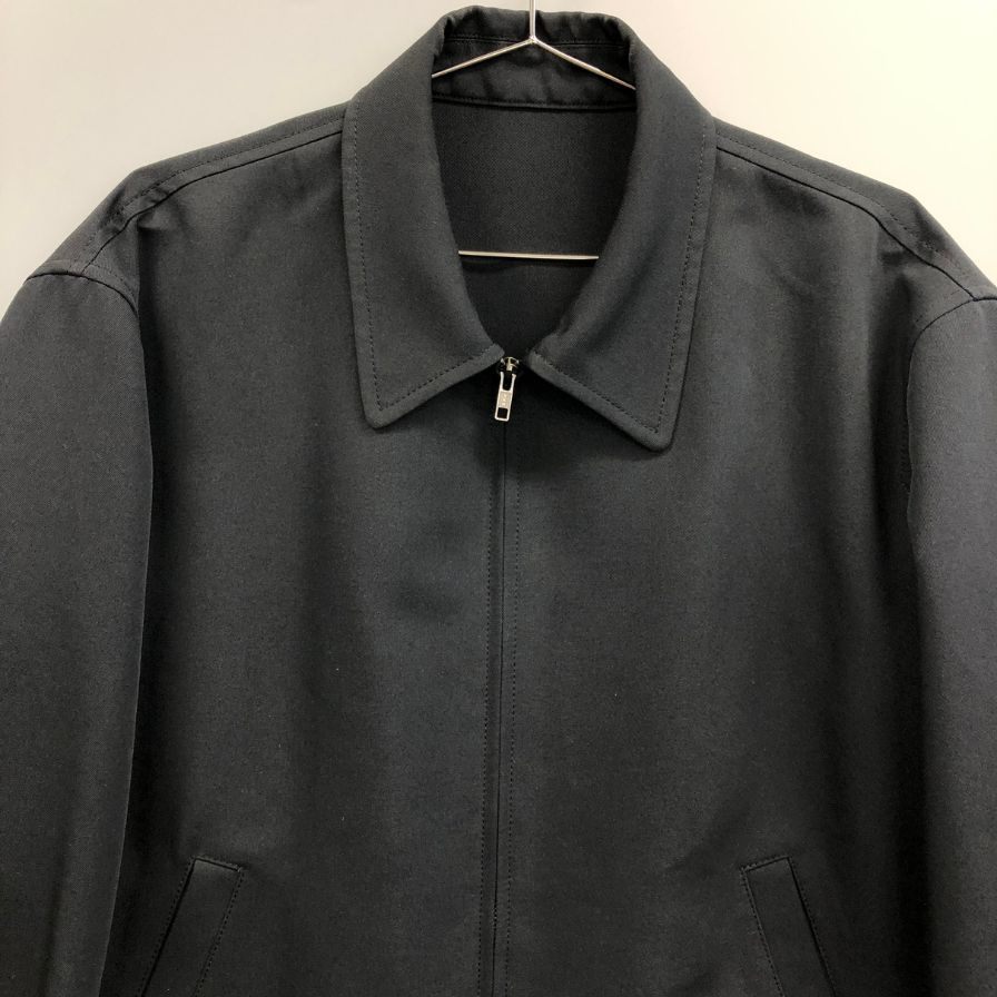 中古◆エルイー ジップジャケット ブルゾン 25-011-053-8002-1-0 日本製 メンズ サイズ3 ブラック LE 【AFB12】
