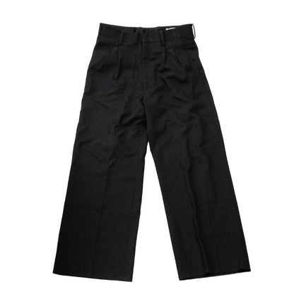 オーラリー ハードツイスト スラックス 24SS  メンズ サイズ3 ネイビー ウール ドビー AURALEE 【AFB12】