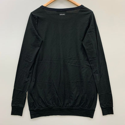 美品◆ドルチェ＆ガッバーナ ロンT 長袖Ｔシャツ カットソー ブラック サイズ40 メンズ DOLCE&GABBANA 【AFB33】