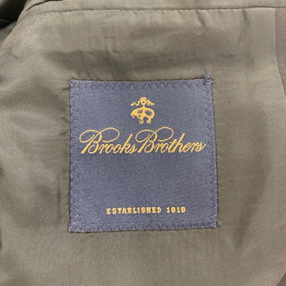 極美品◆ブルックスブラザーズ 3Bジャケット ウール ブラック メンズ サイズ36 BROOKS BROTHERS 【AFB9】