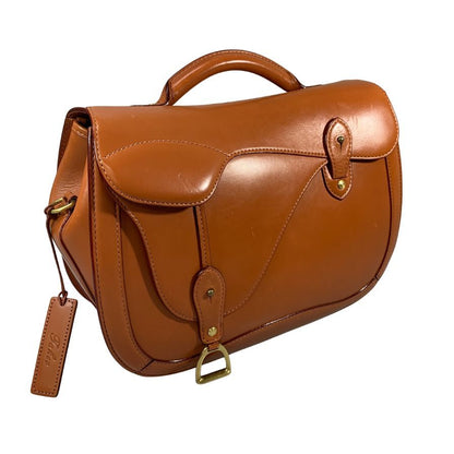いたがき ショルダーバッグ 鞍 ラージ Kura Shoulder Bag Large ブラウン メンズ ITAGAKI【AFE8】