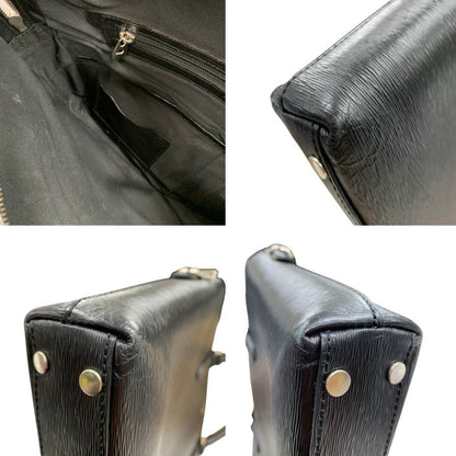 エルゴポック ビジネスバッグ レザー メンズ ブラック HERGOPOCH【AFE9】