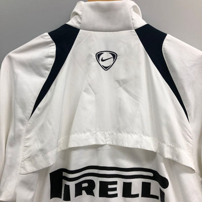 中古◆ナイキ ピレリ インテル 1908 ジップアップジャケット ホワイト メンズ サイズM NIKE 【AFB7】