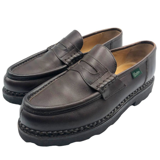 パラブーツ コインローファー ランス メンズ サイズ7.5 ブラウン Paraboot REIMS ローファー 約26.0cm【LA】【中古】