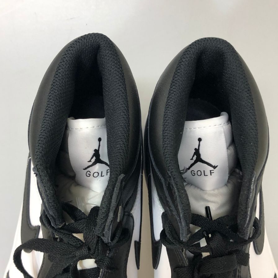 ナイキ ハイカット スニーカー エア ジョーダン ワン ハイ ゴルフ DQ0660-101 ブラック メンズ サイズ31cm Nike Air Jordan 1 High Golf Panda 約31+cm【AFC28】
