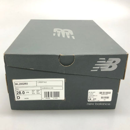 ニューバランス ローカットスニーカー スウェード メッシュ ML2002R0 グレー メンズ サイズ28cm New Balance 約28.0cm【AFD13】
