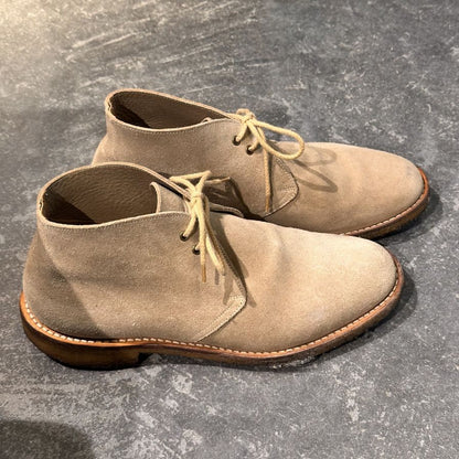 チャーチ チャッカブーツ サハラ スエード 4都市 81ラスト ベージュ サイズUK60G メンズ Church's ブーツ 約24.5cm【LA】【中古】