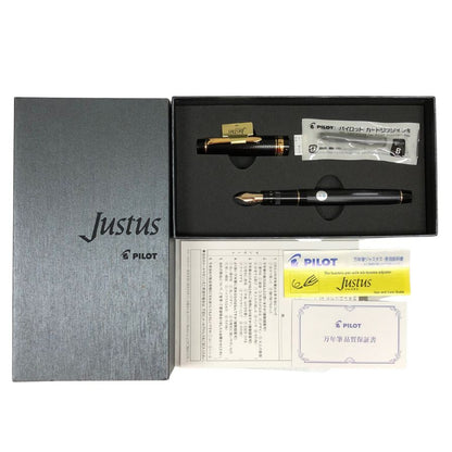パイロット 万年筆 Justus95 ペン先14K FJ-3MR-NB-F ブラック PILOT【AFI21】