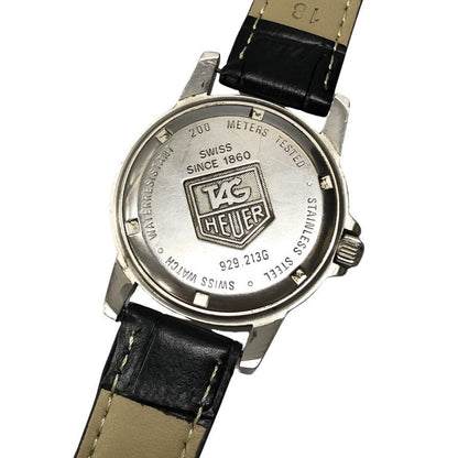 タグ ホイヤー  腕時計  2000 シリーズ 929.2186  プロフェッショナル  クオーツ ブラック×シルバー TAG Heuer【AFI18-3】【中古】