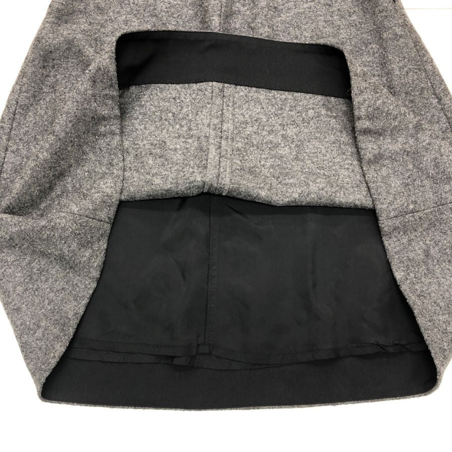 マーガレットハウエル ウールスカート グレー レディース サイズ1 MARGARET HOWELL【AFB17】