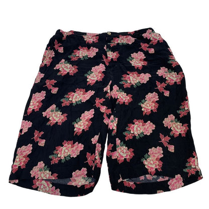 グッチ 624399 ショートパンツ シルク 花柄 メンズ サイズ46 GUCCI 【AFB27】