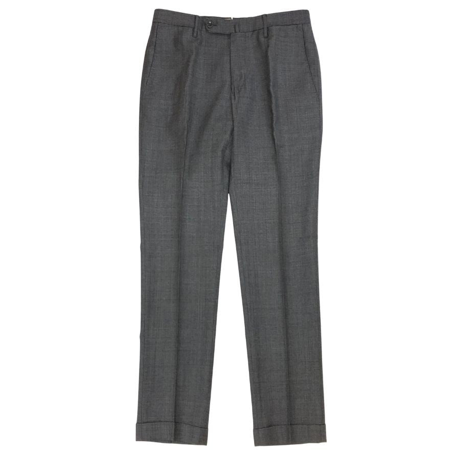 インコテックス パンツ スラックス ウール100% SUPER100'S SLIM FIT メンズ グレー サイズ44 Incotex 【AFB42】