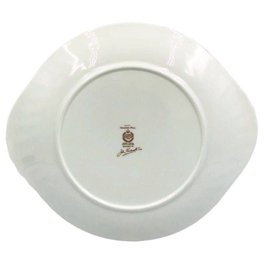 ミントン ハドンホール プレート 花柄 ホワイト MINTON HADDON HALL【AFI26】【中古】