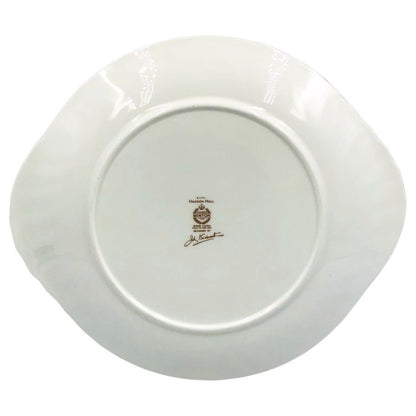 ミントン ハドンホール プレート 花柄 ホワイト MINTON HADDON HALL【AFI26】【中古】