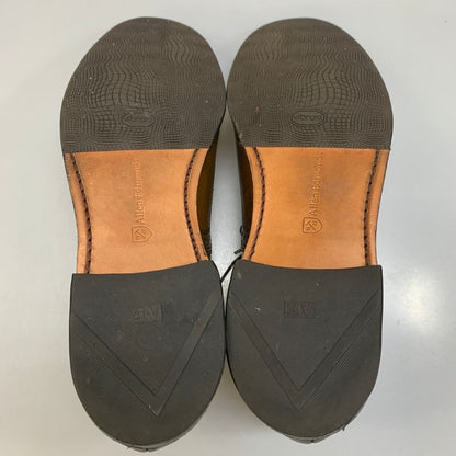 アレンエドモンズ レザーシューズ ストランド セミブローグ カーフ ブラウン サイズUS7.5 ALLEN EDMONDS Strand ビジネスシューズ 約25.5cm【LA】【中古】