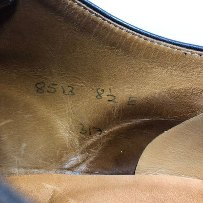 クロケット＆ジョーンズ レースアップシューズ スプリットトゥ  Uチップ ブラウン サイズ8.5E CROCKETT&JONES ビジネスシューズ 約28.0cm【LA】【中古】