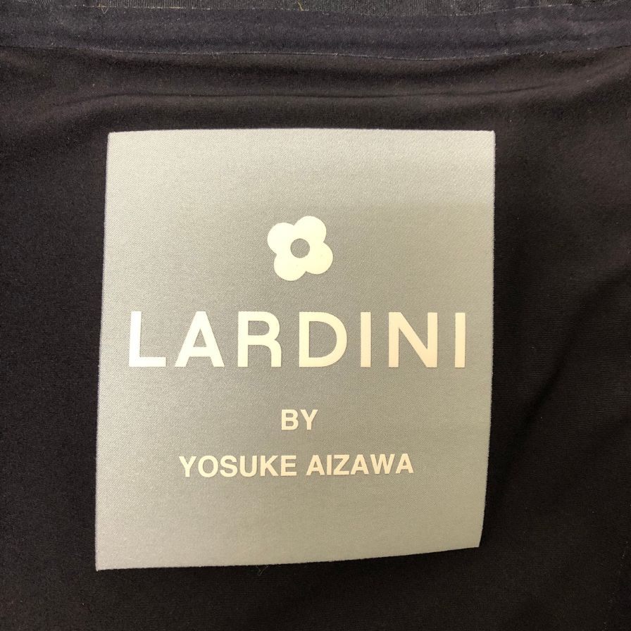 美品◆ラルディーニ×ヨースケアイザワ マウンテンパーカー JTJ18 ナイロン ブラック×ネイビー メンズ サイズXS LARDINI×YOSUKE AIZAWA 【AFA15】