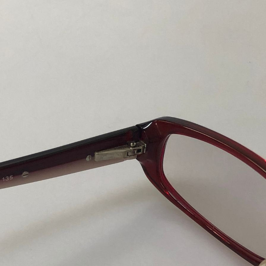 プラダ VPR08M-N メガネフレーム クリアレッド 51□16 2BM-101 135 イタリア製 PRADA【AFI11】