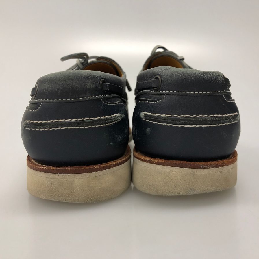 ジョンロブ ISLE デッキシューズ  2099ラスト レザー ネイビー メンズ サイズ8E JOHN LOBB 約27.0cm【AFC41-2】