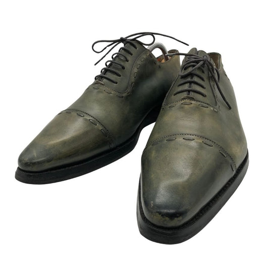 サントーニ レースアップ レザーシューズ ストレートチップ 7995 メンズ サイズ6.5 Santoni 約25.5cm【AFC47】