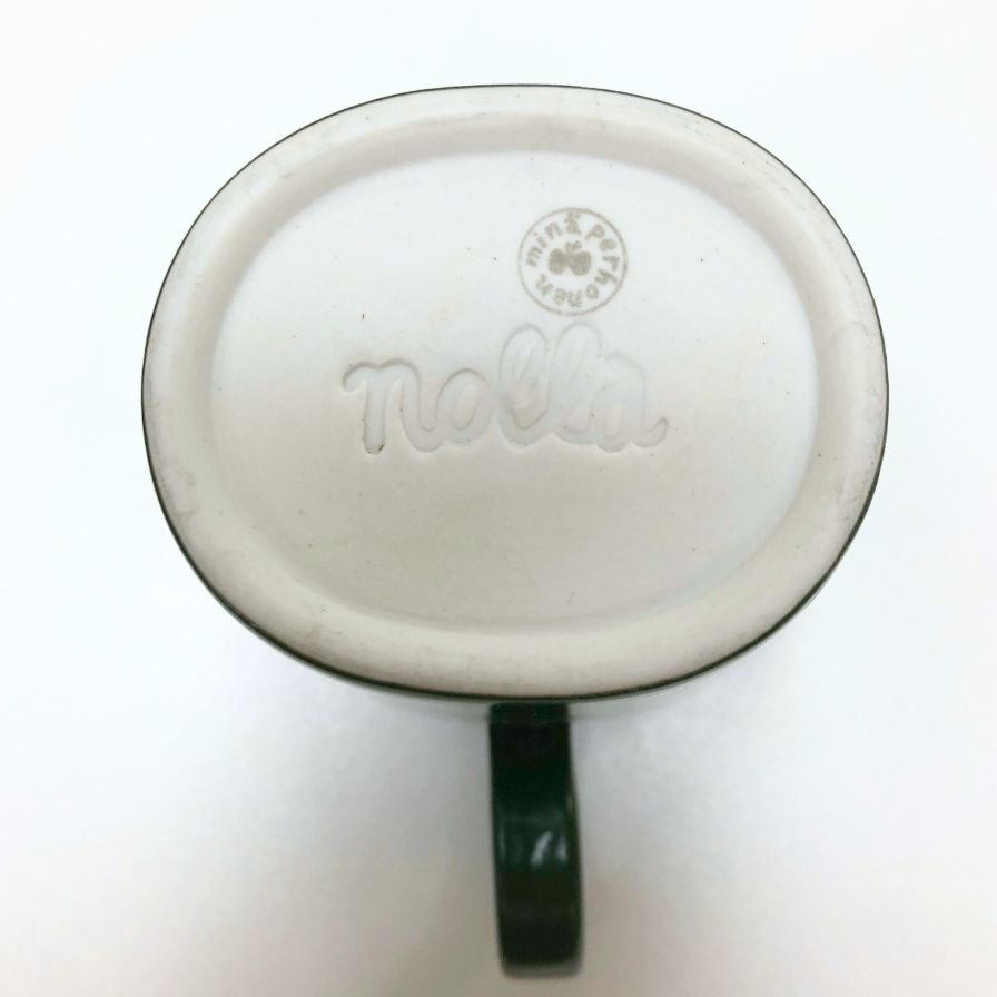 ミナペルホネン マグカップ ノーラ グリーン ユニセックス mina perhonen nolla【AFI28】【中古】