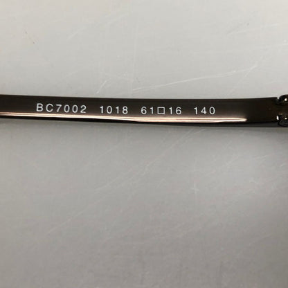 バーバリーブラックレーベル サングラス 黒縁  BC7002 1018 61口 メンズ ブラック Burberry【AFI9】
