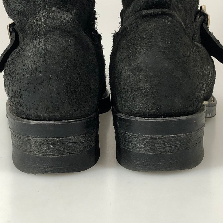 チペワ 91069 エンジニアブーツ スエード ブラック サイズUS7.5E メンズ CHIPPEWA 約25.5cm【AFI30】