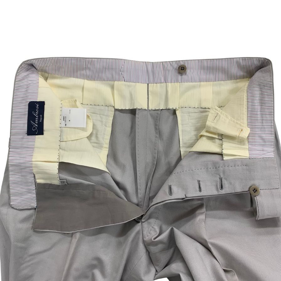 アンブロージ コットンスラックス メンズサイズ 48 グレー系 AMBROSI LA【】