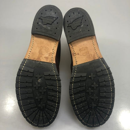 レッドウィング レザーシューズ ベックマンブーツ レースアップ 9411 メンズ ブラックチェリー サイズ US10.5D RED WING 約28.5cm【AFC31】