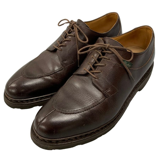 パラブーツ アヴィニョン Uチップ カフェ サイズUK8.5 ブラウン Paraboot ビジネスシューズ 約27.0cm【LA】【中古】