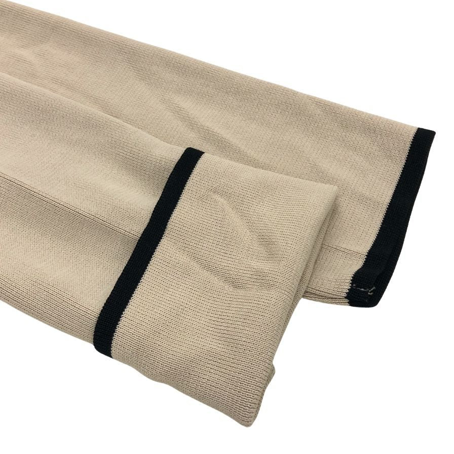 美品◆フォクシー ブティック カーディガン アンサンブル ボタンレス 羽織り 13290 ベージュ レディース サイズ40 FOXEY BOUTIQUE 【AFB4】