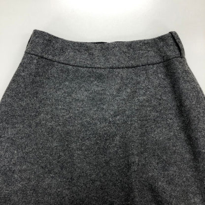 マーガレットハウエル ウールスカート グレー レディース サイズ1 MARGARET HOWELL【AFB17】