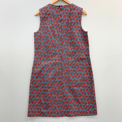 極美品◆フィロソフィ ディ ロレンツォ セラフィニ ノースリーブ ワンピース レディース サイズUSA8 総柄 Philosophy Di Lorenzo Serafini 【AFB15】